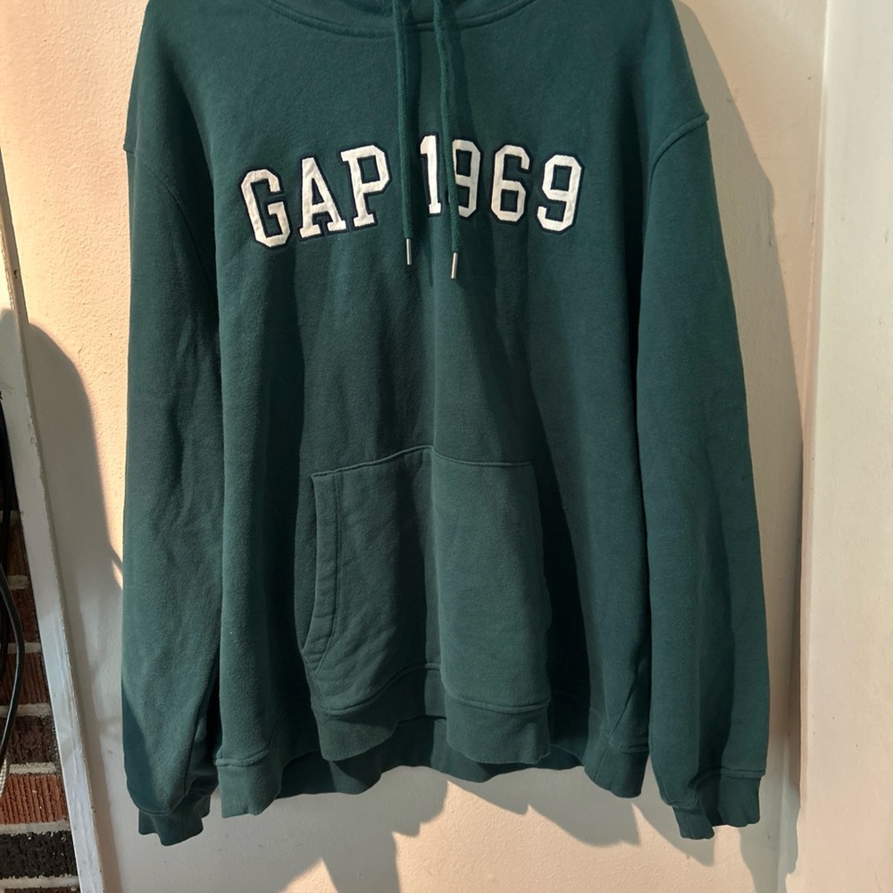 GAP 1969 Teal Hoodie